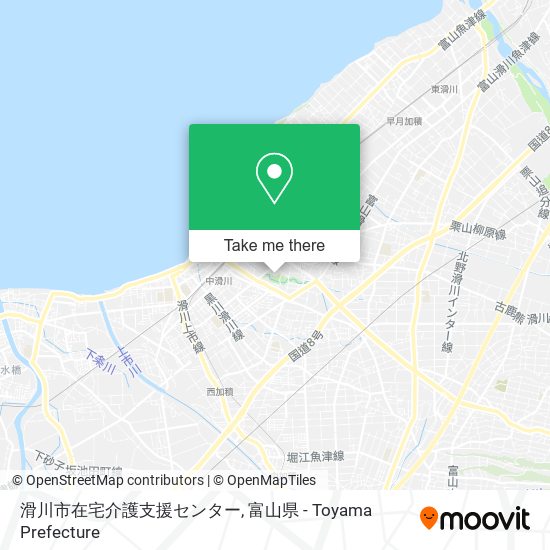 滑川市在宅介護支援センター map