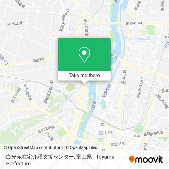 白光苑在宅介護支援センター map