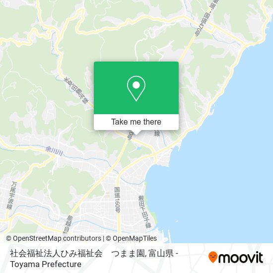 社会福祉法人ひみ福祉会　つまま園 map