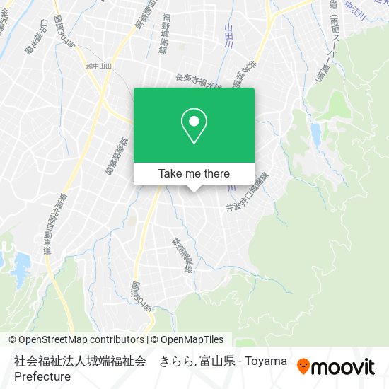 社会福祉法人城端福祉会　きらら map