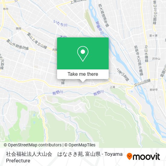 社会福祉法人大山会　はなさき苑 map