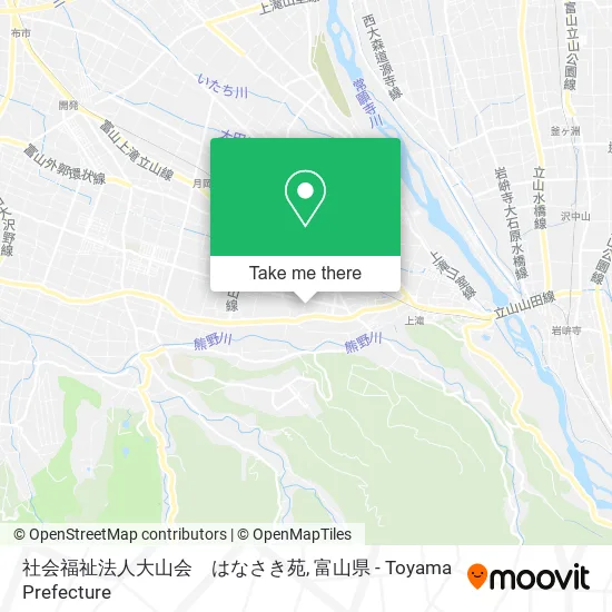 社会福祉法人大山会　はなさき苑 map