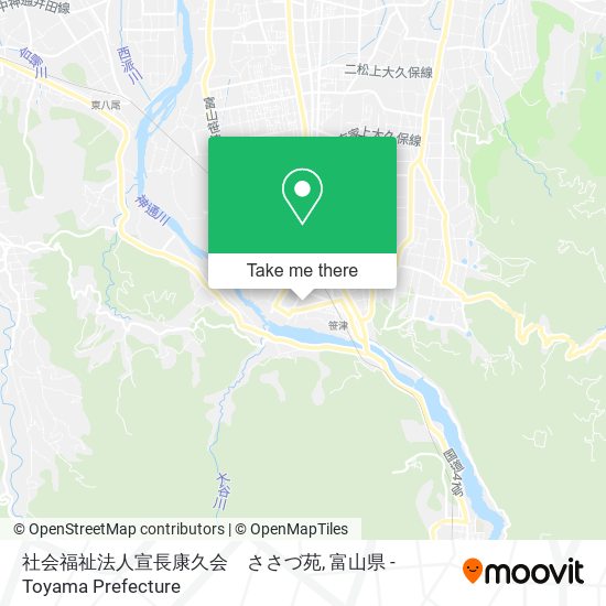 社会福祉法人宣長康久会　ささづ苑 map