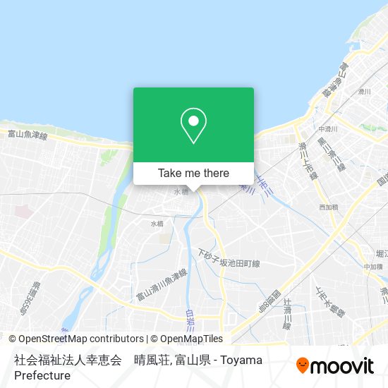 社会福祉法人幸恵会　晴風荘 map