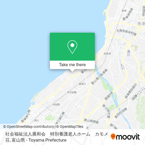 社会福祉法人廣和会　特別養護老人ホーム　カモメ荘 map