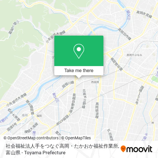 社会福祉法人手をつなぐ高岡・たかおか福祉作業所 map