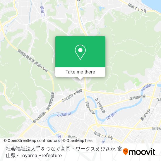 社会福祉法人手をつなぐ高岡・ワークスえびさか map