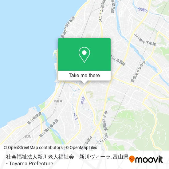 社会福祉法人新川老人福祉会　新川ヴィーラ map
