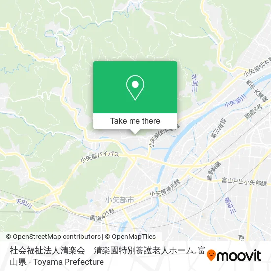 社会福祉法人清楽会　清楽園特別養護老人ホーム map