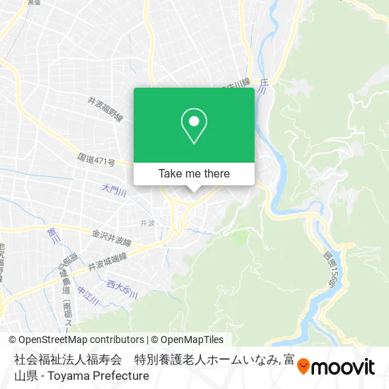 社会福祉法人福寿会　特別養護老人ホームいなみ map