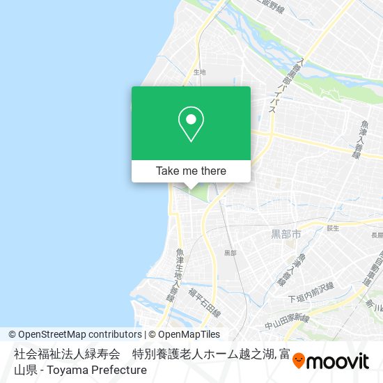 社会福祉法人緑寿会　特別養護老人ホーム越之湖 map