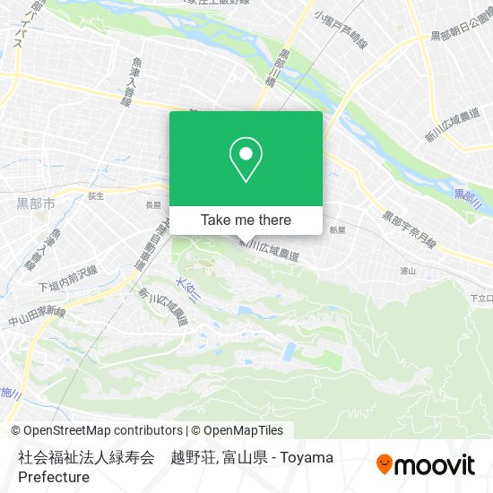社会福祉法人緑寿会　越野荘 map