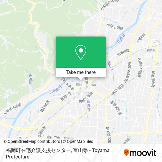 福岡町在宅介護支援センター map