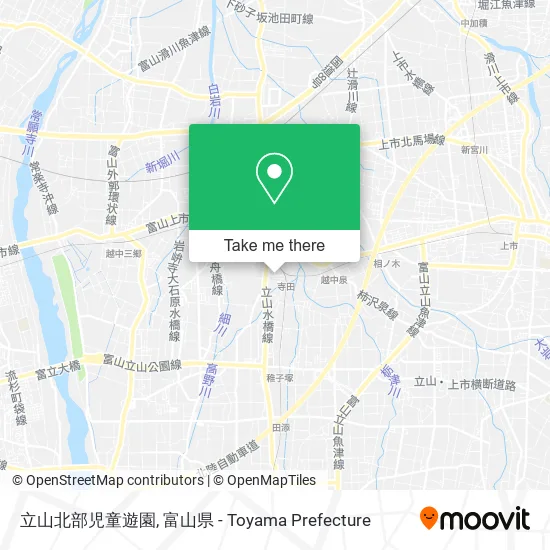 立山北部児童遊園 map