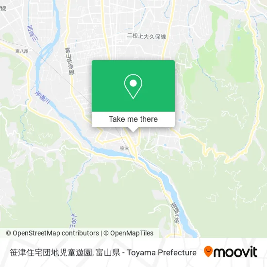 笹津住宅団地児童遊園 map