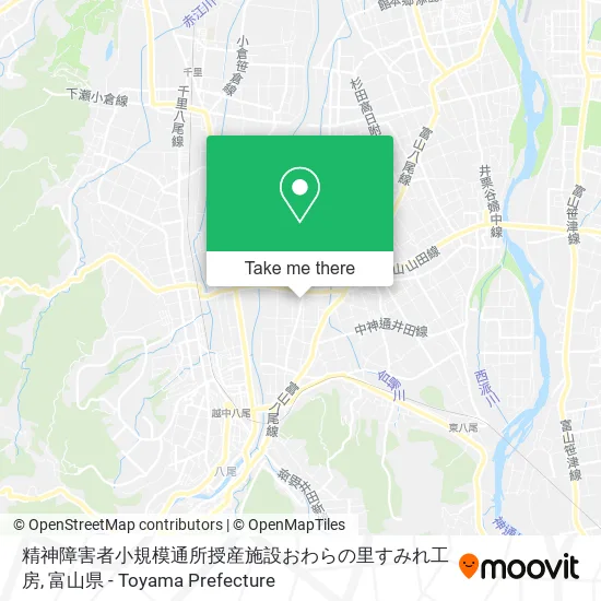 精神障害者小規模通所授産施設おわらの里すみれ工房 map
