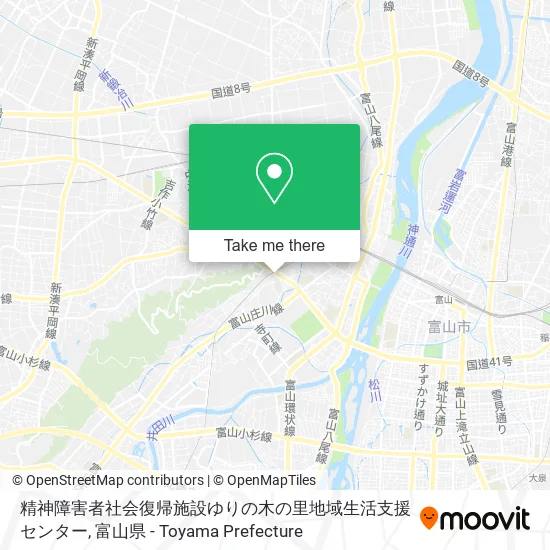 精神障害者社会復帰施設ゆりの木の里地域生活支援センター map