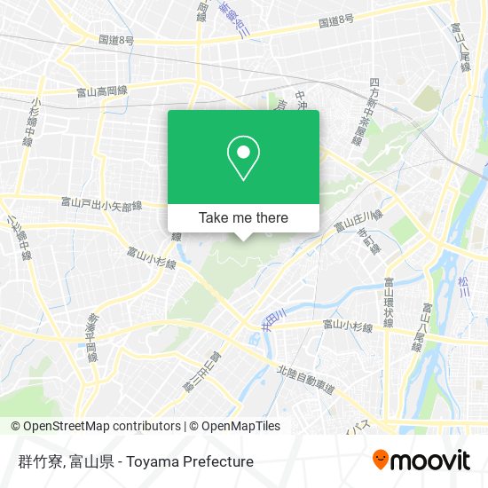 群竹寮 map