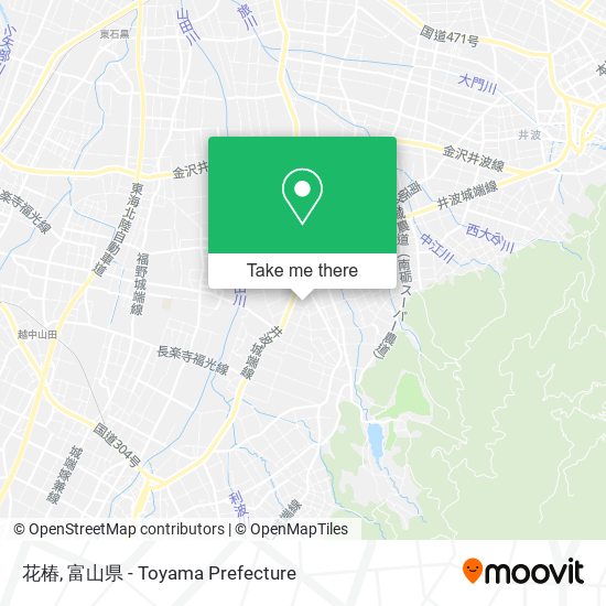 花椿 map