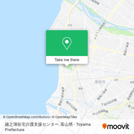 越之湖在宅介護支援センター map