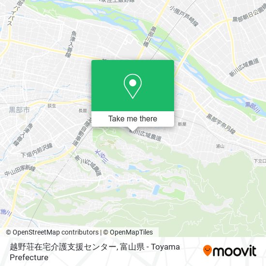 越野荘在宅介護支援センター map
