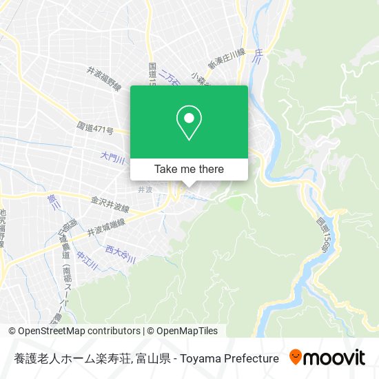 養護老人ホーム楽寿荘 map