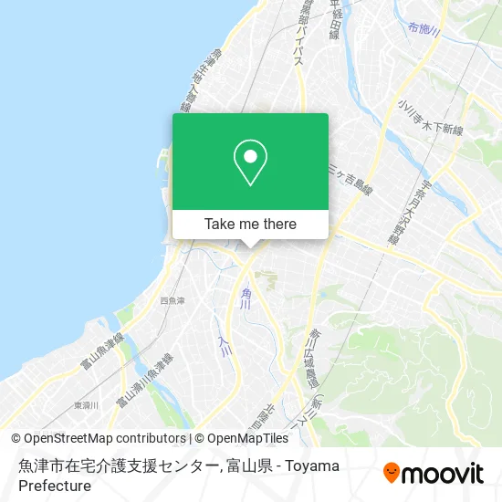 魚津市在宅介護支援センター map