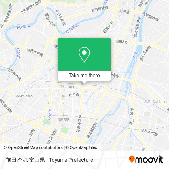 前田踏切 map