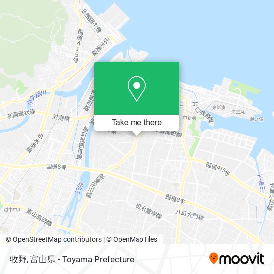 牧野 map