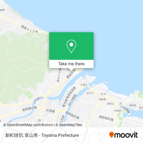新町踏切 map