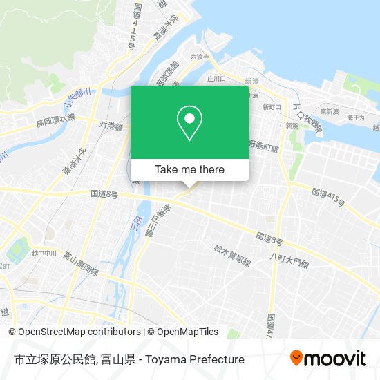 市立塚原公民館 map