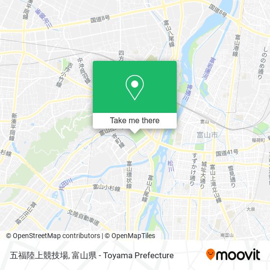 五福陸上競技場 map