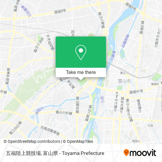 五福陸上競技場 map
