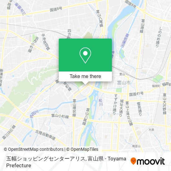 五幅ショッピングセンターアリス map
