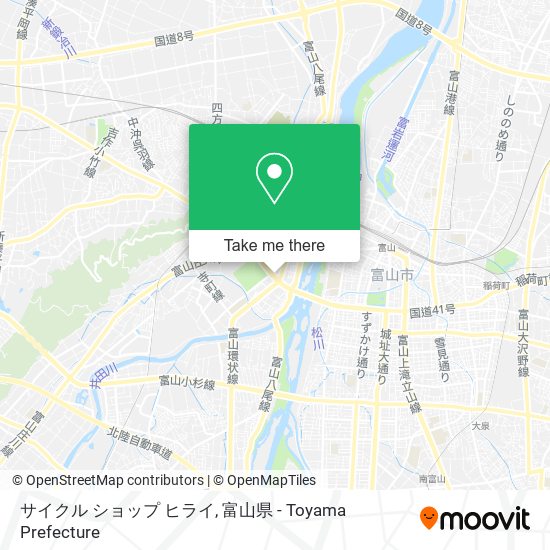 サイクル ショップ ヒライ map