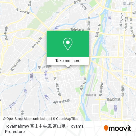 Toyamabmw 富山中央店 map