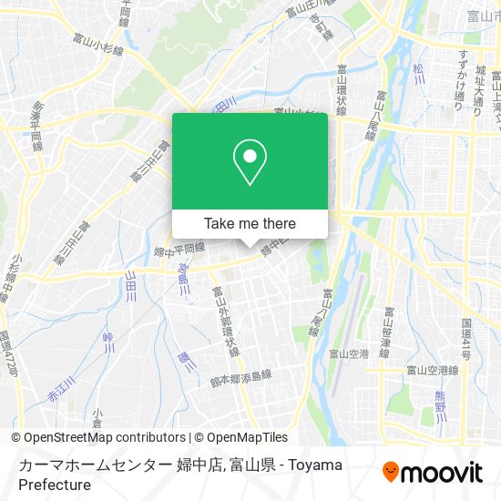 カーマホームセンター 婦中店 map