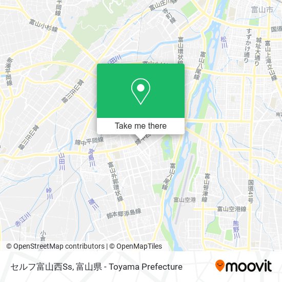 セルフ富山西Ss map