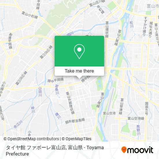 タイヤ館 ファボーレ富山店 map