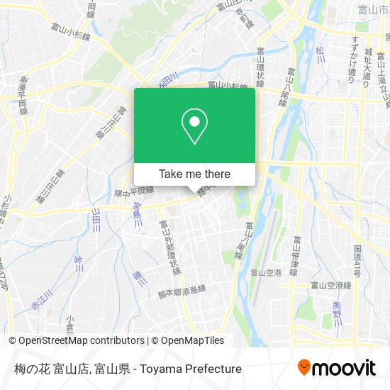 梅の花 富山店 map