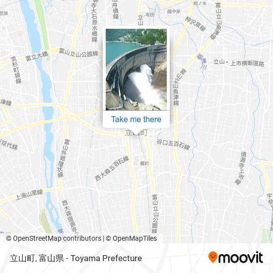 立山町 map