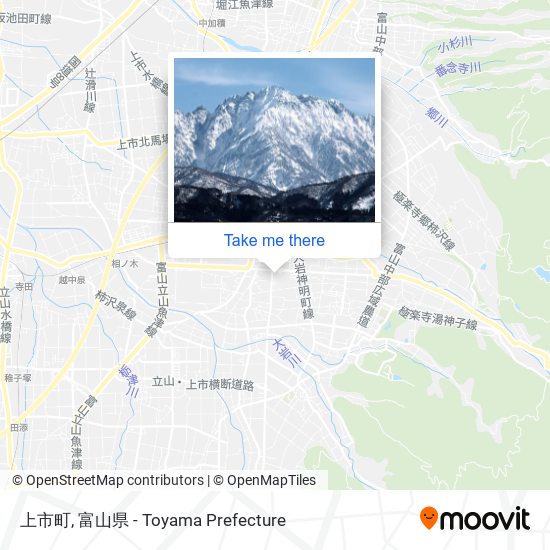 上市町 map