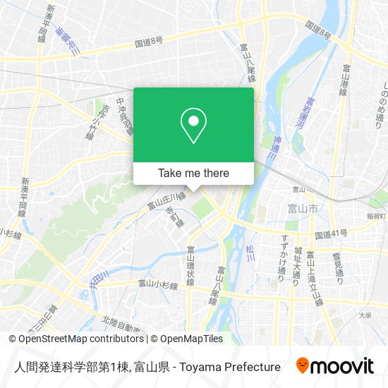人間発達科学部第1棟 map