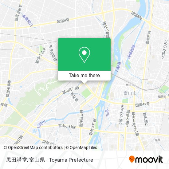 黒田講堂 map