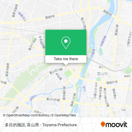 多目的施設 map