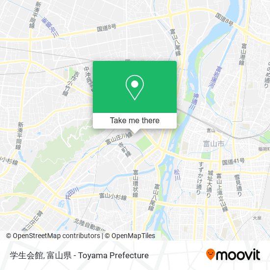 学生会館 map