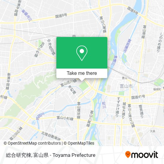総合研究棟 map