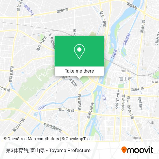 第3体育館 map