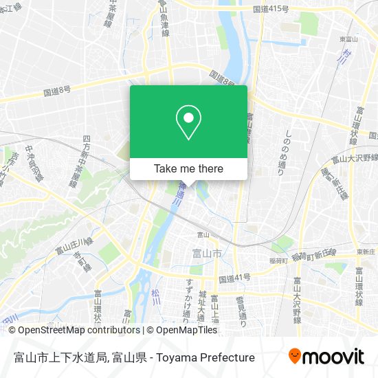 富山市上下水道局 map