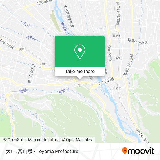 大山 map